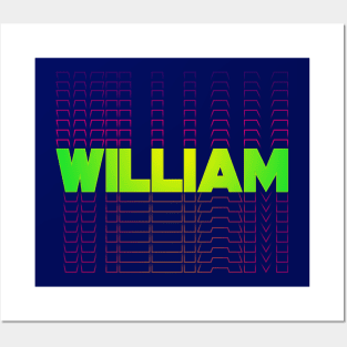 William gift idea for boys men first given name William Posters and Art